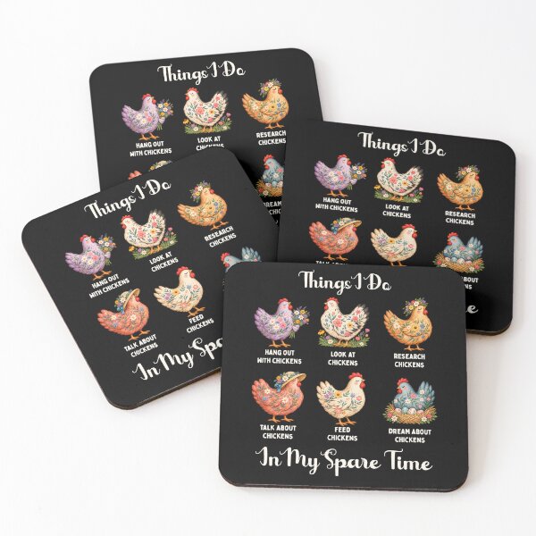 Item preview, Things I Do In My Spare Time Funny Chicken designed and sold by LounisArt.