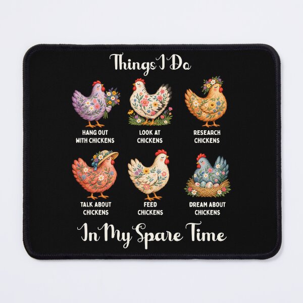 Item preview, Things I Do In My Spare Time Funny Chicken designed and sold by LounisArt.