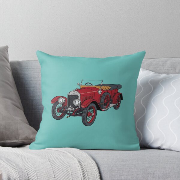 Item preview, The Edwardian Road-Burner: 1910 Vauxhall Prince Henry Car Art Print designed and sold by FreiherrPK.