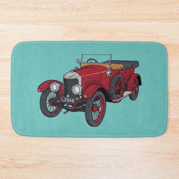 Item preview, The Edwardian Road-Burner: 1910 Vauxhall Prince Henry Car Art Print designed and sold by FreiherrPK.
