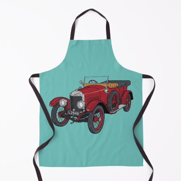 Item preview, The Edwardian Road-Burner: 1910 Vauxhall Prince Henry Car Art Print designed and sold by FreiherrPK.