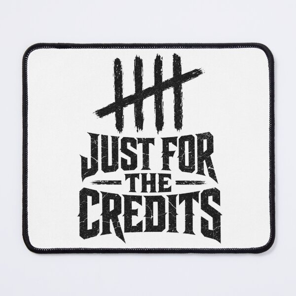 Item preview, Just For The Credits - Roller Coaster Credit Hunter designed and sold by NicheWearStudio.