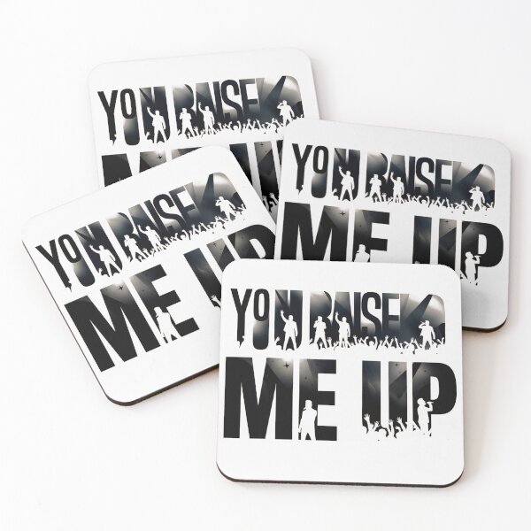 Item preview, You Raise Me Up WESTLIFE Inspirational Music Quote Concert Silhouette Graphic Art designed and sold by Dimu Co..