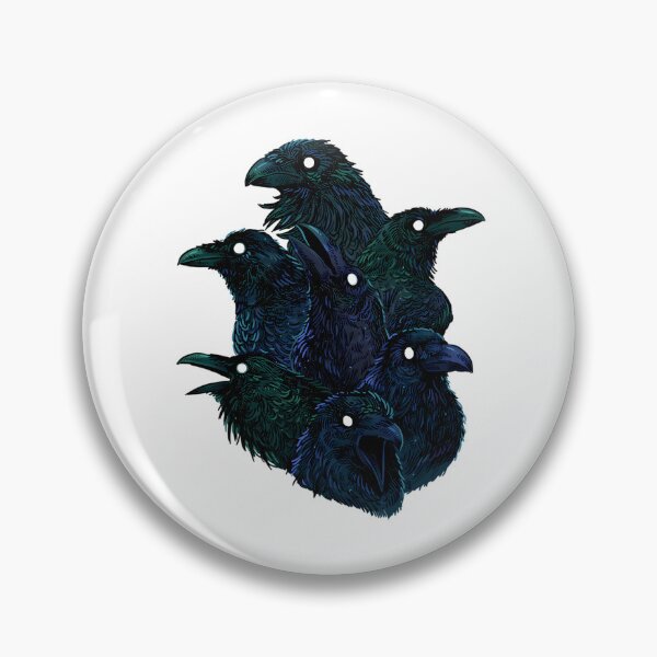 Item preview, Raven Pattern designed and sold by LUCIHOMES.