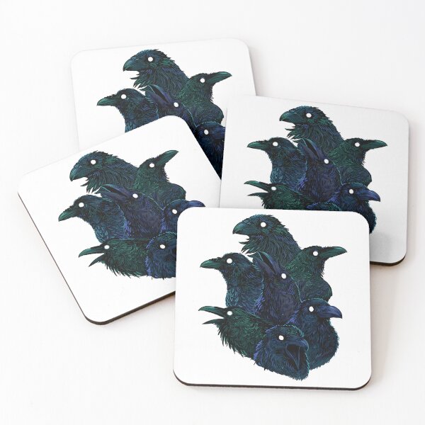 Item preview, Raven Pattern designed and sold by LUCIHOMES.