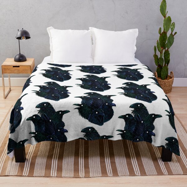Item preview, Raven Pattern designed and sold by LUCIHOMES.