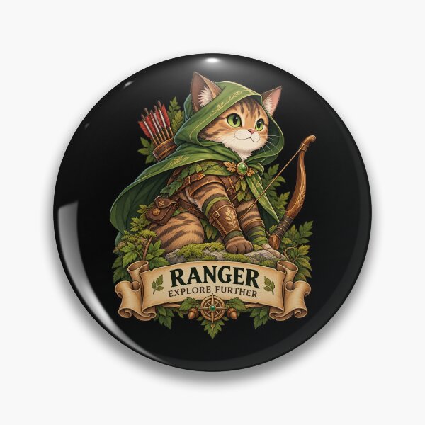 Item preview, Ranger Cat – Explore Further designed and sold by StudioSand.