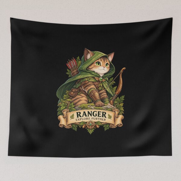 Item preview, Ranger Cat – Explore Further designed and sold by StudioSand.