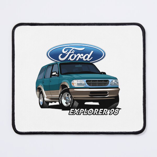 Item preview, Ford Explorer 98 Car Illustration designed and sold by PerditaLu.
