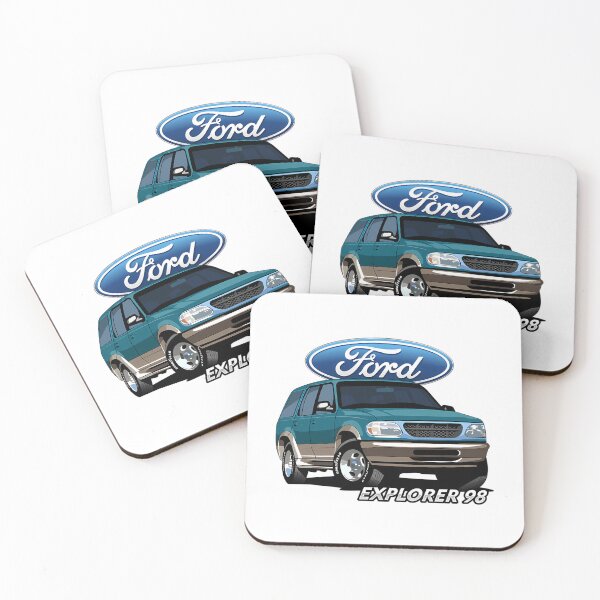 Item preview, Ford Explorer 98 Car Illustration designed and sold by PerditaLu.