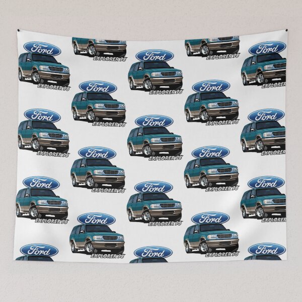 Item preview, Ford Explorer 98 Car Illustration designed and sold by PerditaLu.