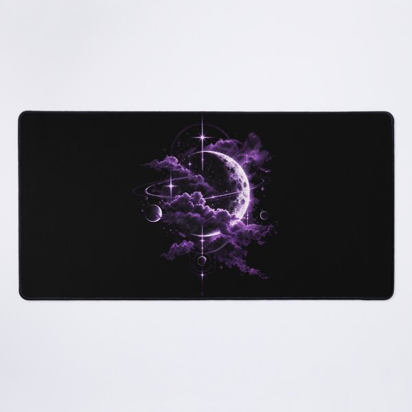 Item preview, Purple Celestial Moon designed and sold by Desikhanna123.
