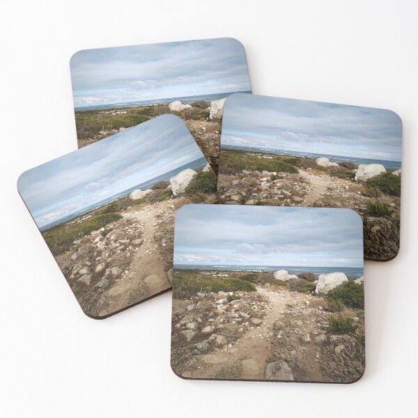 Item preview, Sandy Footpath Through Coastal Shrubland designed and sold by hanlahav.