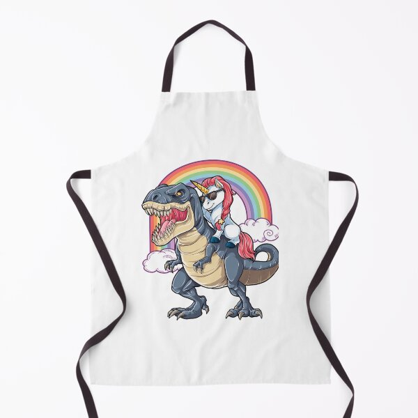 Item preview, Unicorn Riding Dinosaur T Shirt T-Rex Funny Unicorns Party Rainbow Squad Gifts For Kids Boys Girls designed and sold by SVGtothemoon.