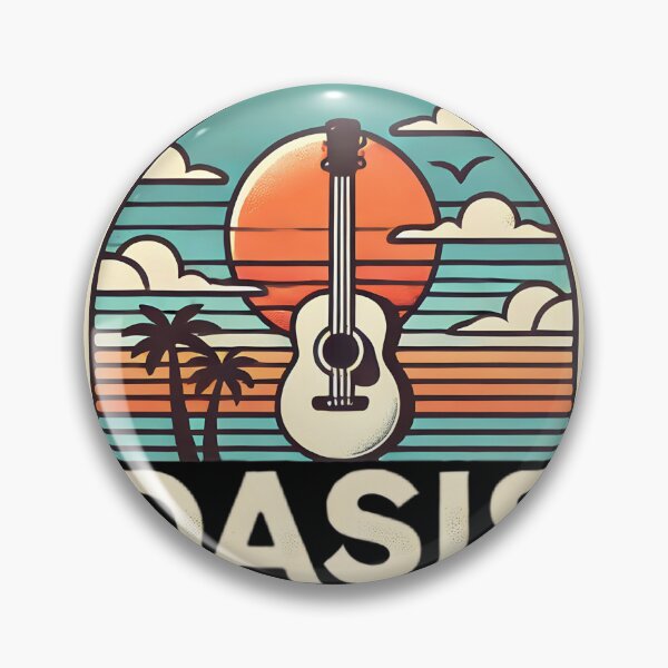 Item preview, Oasis Retro Vintage Style Graphic Design with Nostalgic 80s Aesthetic designed and sold by Suyash Jadhav.