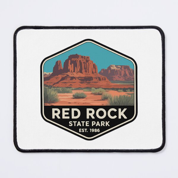 Item preview, Red Rock State Park Vintage Travel designed and sold by PerditaLu.