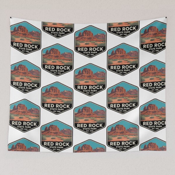 Item preview, Red Rock State Park Vintage Travel designed and sold by PerditaLu.