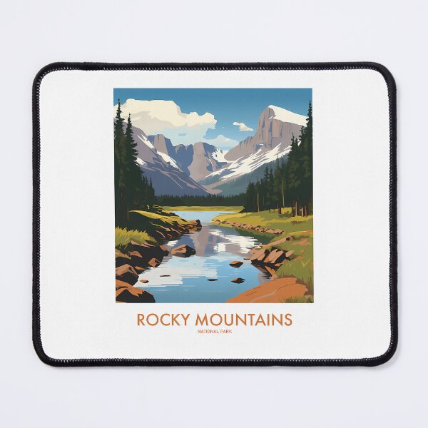 Item preview, Rocky Mountain National Park Colorado Print designed and sold by PerditaLu.