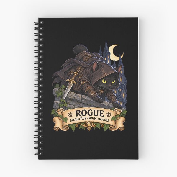 Item preview, Rogue Cat – Shadows Open Doors designed and sold by StudioSand.