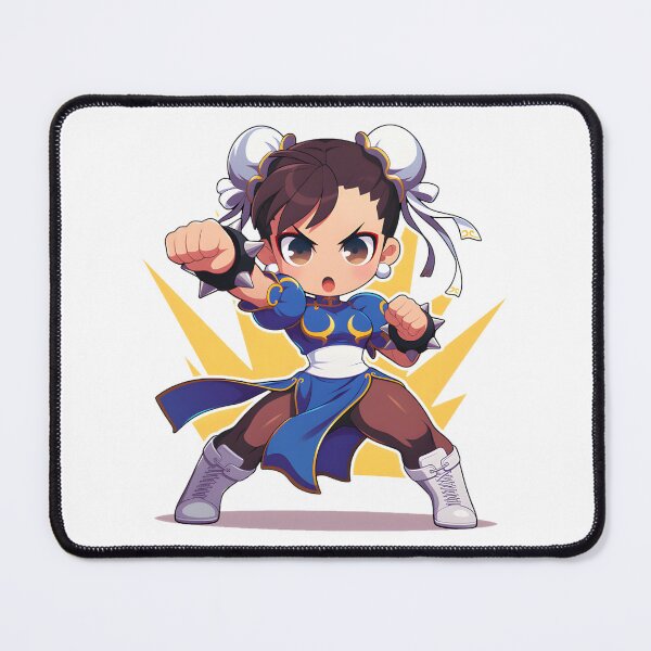 Item preview, Chun Li Inspired Martial Arts Fighter Design with Dynamic Pose designed and sold by Mohammad Rawashdeh.