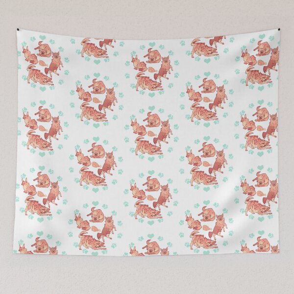 Item preview, Hyenas In Minty designed and sold by shopbyjnb.