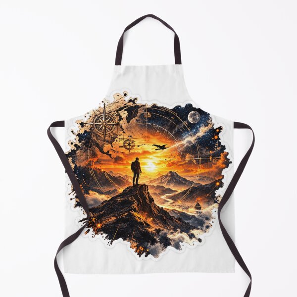 Item preview, Beyond the Horizon - Vintage Explorer Adventure designed and sold by CzipipitoStudio.