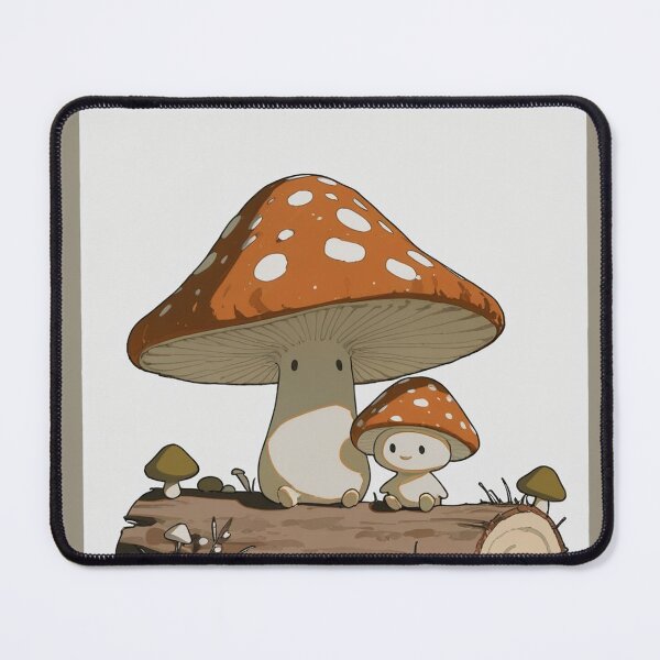 Item preview, Cottagecore Toad in Mushroom Hat Goblincore Sticker designed and sold by s-syoka.