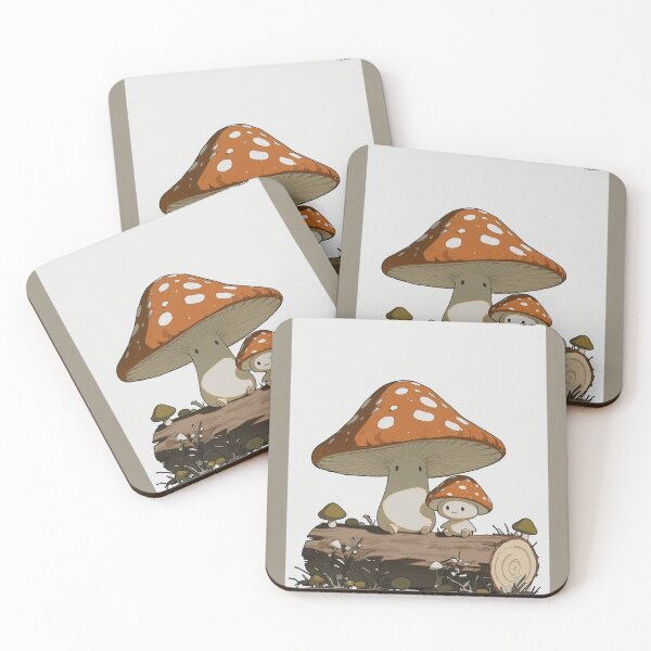 Item preview, Cottagecore Toad in Mushroom Hat Goblincore Sticker designed and sold by s-syoka.