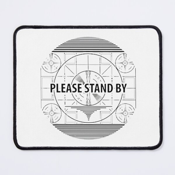 Item preview, Please Stand By Minimalist Retro Signal Design for Tech and Vintage Lovers designed and sold by yumsoda.