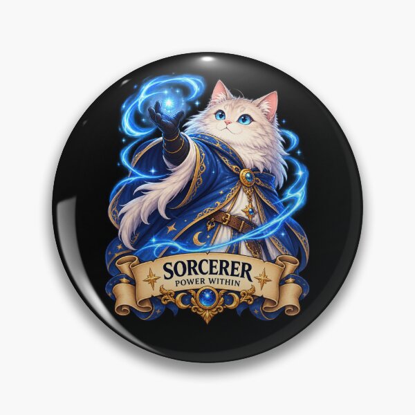 Item preview, Sorcerer Cat – Power Within designed and sold by StudioSand.