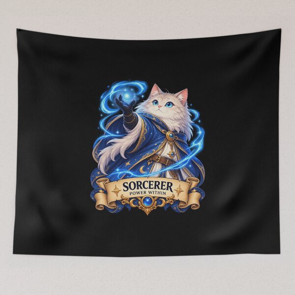Item preview, Sorcerer Cat – Power Within designed and sold by StudioSand.