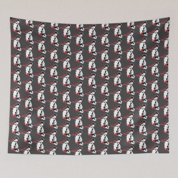 Item preview, Ryu Inspired Martial Arts Fighter Illustration Design designed and sold by Mohammad Rawashdeh.