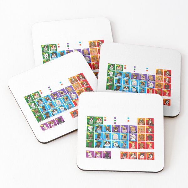 Item preview, Periodic Table Of Dogs Dog Lover Funny Science designed and sold by shopbyjnb.