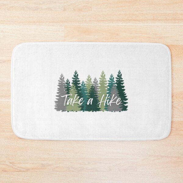 Item preview, Take A Hike Pine Tree Forest Design designed and sold by PerditaLu.