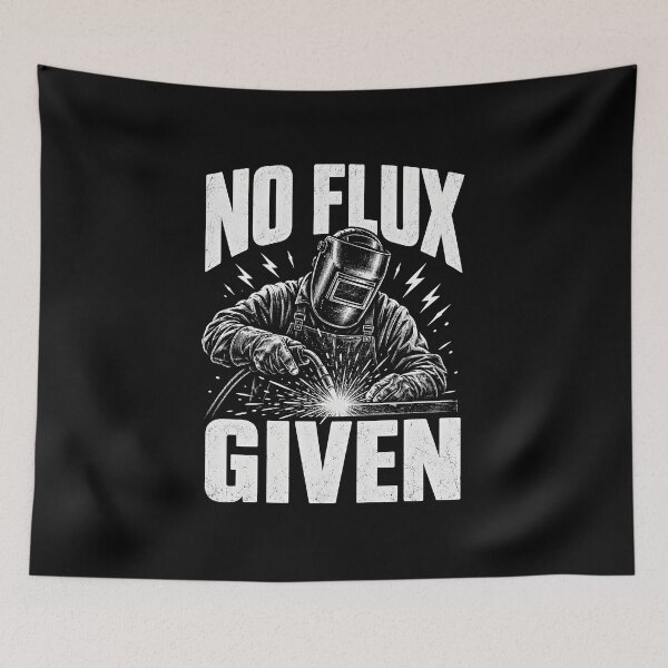 Item preview, No Flux Given Welding Job  designed and sold by CelidaBonde.