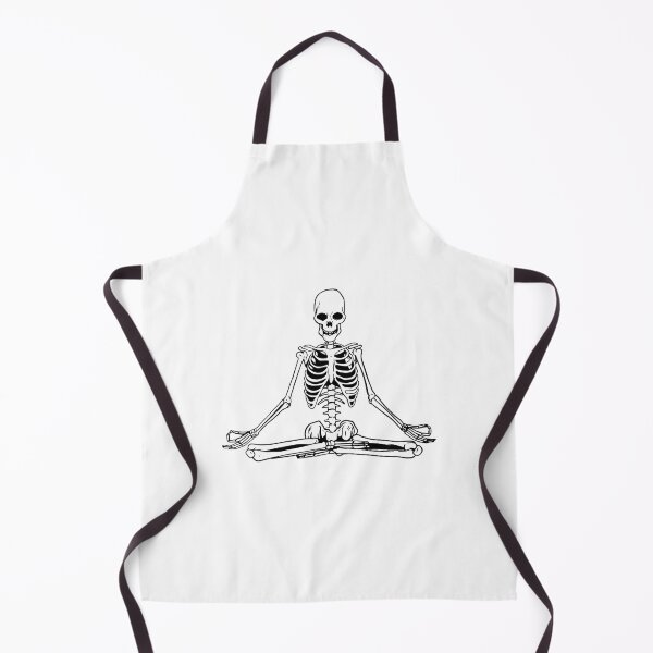 Item preview, Yoga Meditating Skeleton designed and sold by SVGtothemoon.