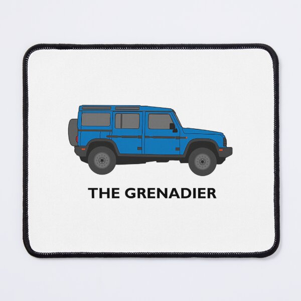 Item preview, The Grenadier Off-Road Vehicle (Blue Lettering) designed and sold by PerditaLu.