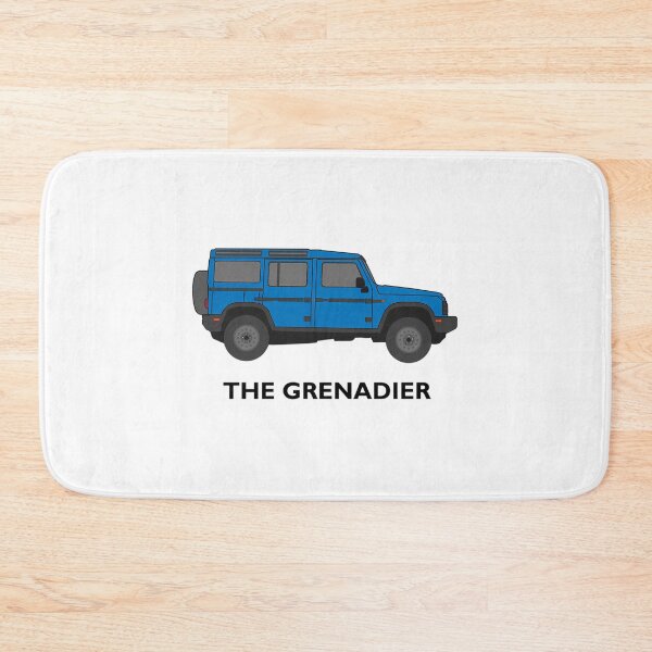 Item preview, The Grenadier Off-Road Vehicle (Blue  Lettering) designed and sold by PerditaLu.