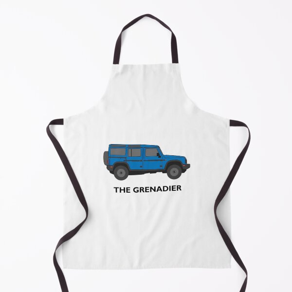Item preview, The Grenadier Off-Road Vehicle (Blue Lettering) designed and sold by PerditaLu.
