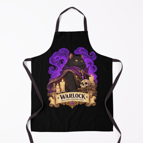 Item preview, Warlock Cat – Deals Have Consequences designed and sold by StudioSand.