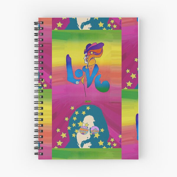Artikelvorschau, Peter Max Peace von Paula C. Jensen, 2026. entworfen und verkauft von PollywogDesigns.