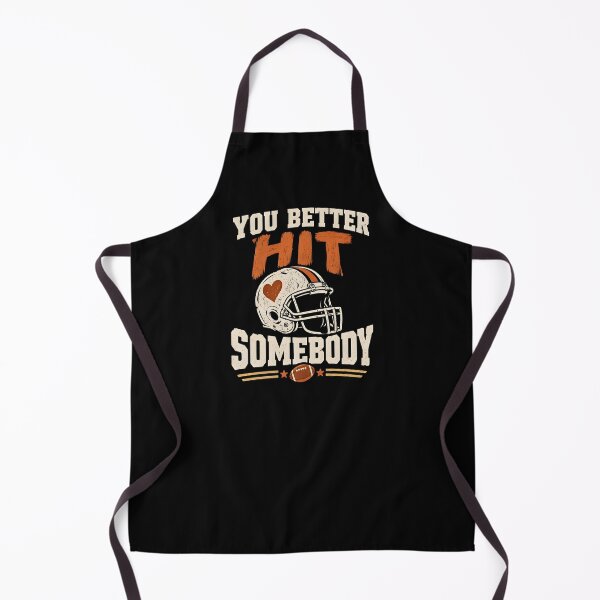 Item preview, You Better Hit Somebody Vintage Football Helmet Game Day Football Mom Retro Design designed and sold by ZyziowskyArt.