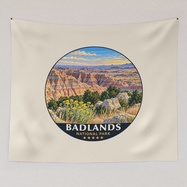 Item preview, Badlands National Park South Dakota designed and sold by Gideon Emmerich.
