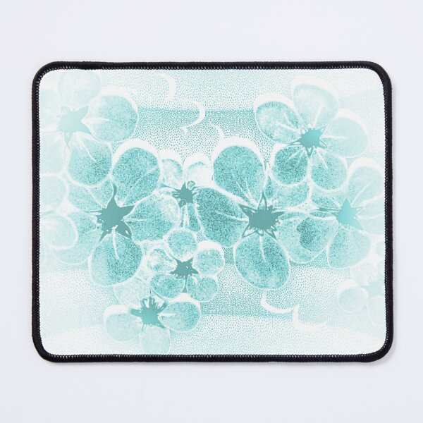 Item preview, Cyan-Tone Hydrangea Flower Art designed and sold by Dahneray1.
