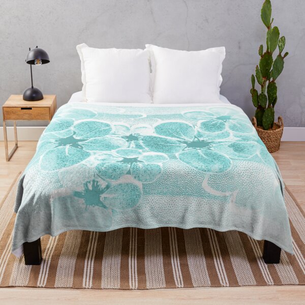 Item preview, Cyan-Tone Hydrangea Flower Art  designed and sold by Dahneray1.