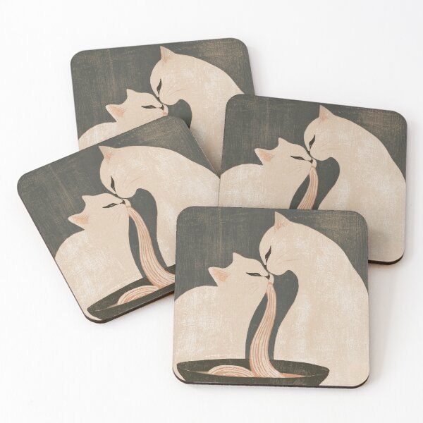 Item preview, Cat Ramen – Japanese Noodle Cat Art designed and sold by YohakuPause.