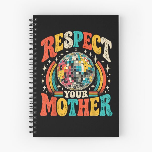 Item preview, Respect Your Mother Disco Ball Mothers Day Retro Sunset Mom  designed and sold by Juansustait.