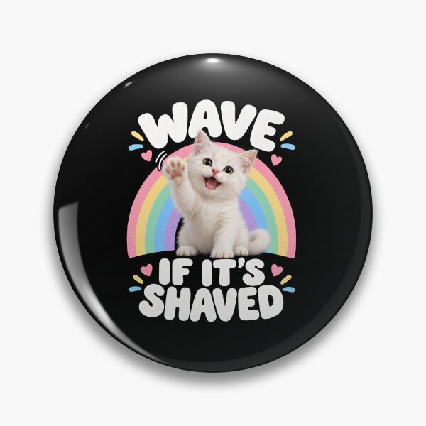 Item preview, Wave If It's Shaved designed and sold by a-turner-paint.