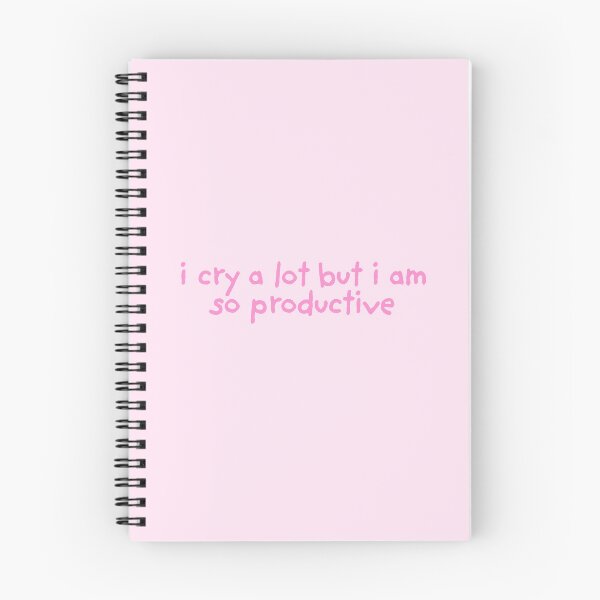 Item preview, I Cry A Lot But I Am So Productive  designed and sold by The Turquoise Brush.