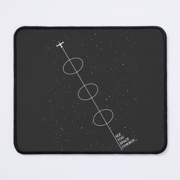 Item preview, Cowboy Bebop Inspired Space Ship with Stars and Outer Space Anime Design designed and sold by rumantd.